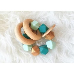 Emerald Glamour Teether Rattle Emerald Glamour Teether Rattle