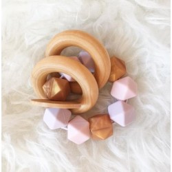 Pink Glamour Teether Rattle Pink Glamour Teether Rattle