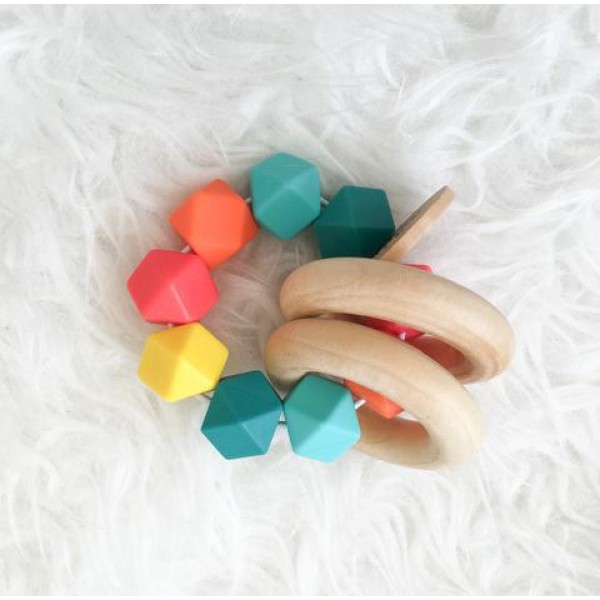 Tropical Collection Teether Rattle