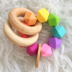 Rainbow Teether Rattle 