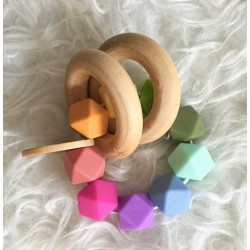 Soft Rainbow Teether Rattle Soft Rainbow Teether Rattle