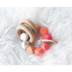 Ombre Teether Rattle  Ombre Teether Rattle