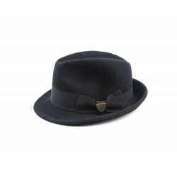 Black Felt Fedora 