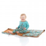 Holiday Print Long Sleeve Pajama Set in Christmas Cookies 