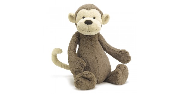  Bashful Monkey ぬいぐるみ Bashful Monkey - Official Jellycat