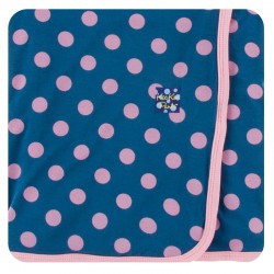 Print Swaddling Blanket in Twilight Dot