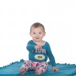 Print Long Sleeve Pajama Set in Lotus Sushi Print Long Sleeve Pajama Set in Lotus Sushi