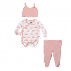 Kimono NewBorn Gift Set in Girl Cowfish