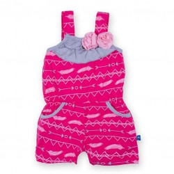 Flower Romper with Pocket in Prickly Pear Southwest