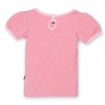 Short Sleeve Applique Puff Tee in Desert Rose Wild Horses