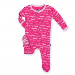 Print Footie in Prickly Pear Southwest