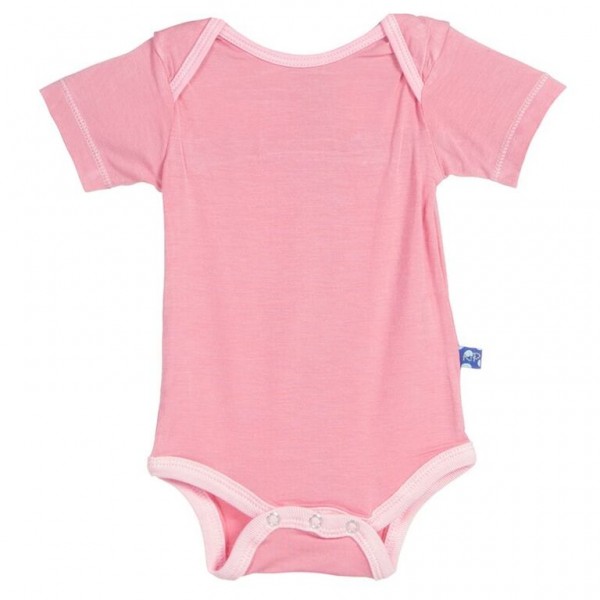 Solid Short Sleeve One Piece in Desert Rose Lotus