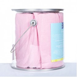 Solid Fitted Crib Sheet in Lotus Solid Fitted Crib Sheet in Lotus