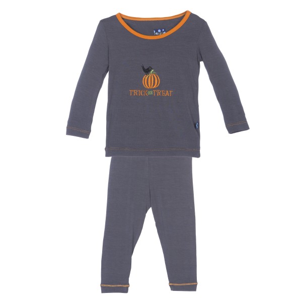 Holiday Long Sleeve Appliqué Pajama Set Holiday Long Sleeve Appliqué Pajama Set