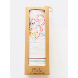 Little Gabies Baby Blanket with Love from Ethiopia  - Happy Monkey 