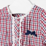 Baby Girl Red Plaid Blouse