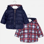 Baby Girl Reversible Coat