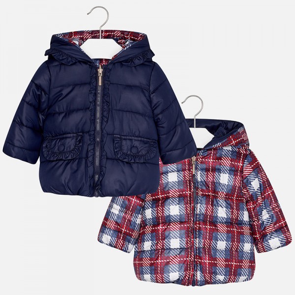 Baby Girl Reversible Coat