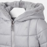 Baby Girl Reversible Faux Fur Coat