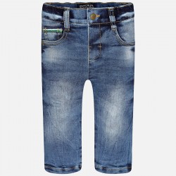 MAYORAL Baby Boy Lined Long Denim Trousers MAYORAL Baby Boy Lined Long Denim Trousers