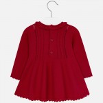 Baby Girl Knit Long Sleeve Dress