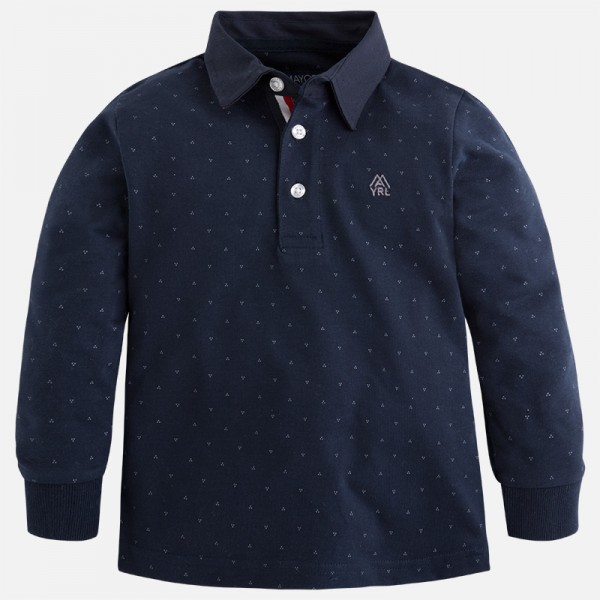 Boy Long Sleeve Fantasy Polo Shirt