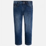 Boy Long Dark Denim Trousers