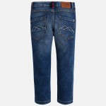 Boy Long Dark Denim Trousers