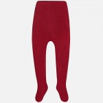 Baby Girl Basic Maroon Tights