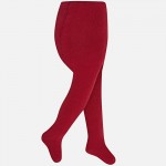 Baby Girl Basic Maroon Tights