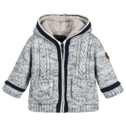 Baby Boy Knit and Wool Jacket Baby Boy Knit and Wool Jacket