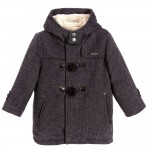 Boys Grey Duffle Coat 