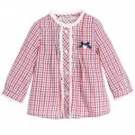 Baby Girl Red Plaid Blouse