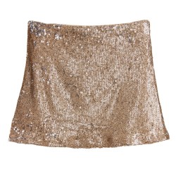Gold Sequin Skirt
