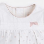 Newborn baby girl short sleeve t-shirt and shorts