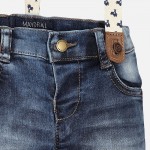 Baby Boy Denim Shorts with Suspenders