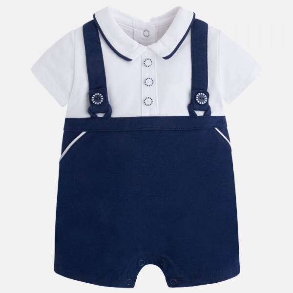 Baby Boy Sailor Style Onesie