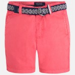 Boy Shorts Chino Style with Belt