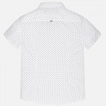 Nukutavake Boys White short-sleeved shirt 