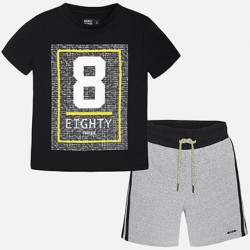 Boy sport shorts with short sleeve t-shirt 