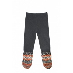 Nordic Jacquard Scrunchy Leggings