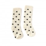 Mini Dressing Star Knee Socks - Ivory