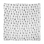 Organic Cotton Muslin Swaddle Blanket - Arrows