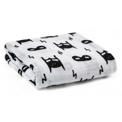 Organic Cotton Muslin Swaddle Blanket - Hero Struck