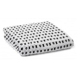 Organic Cotton Muslin Swaddle Blanket - XOXO