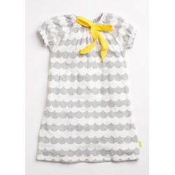 Ruby Wave Dress - Morning Grey Wave