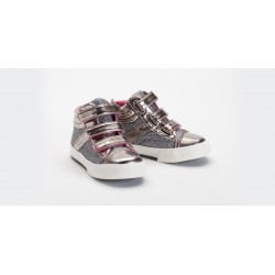 GLITTER HIGH-TOP SNEAKERS 