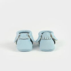 Freshly Picked Moccasins - Sky Blue
