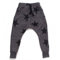 Star Baggy Pants - Grey