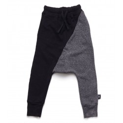 Half and Half Baggy Pants